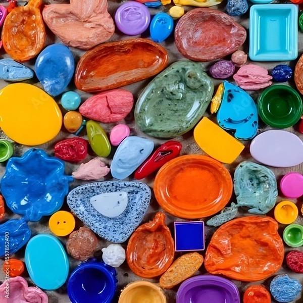 Obraz multi colored beads