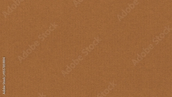 Obraz Plain cardboard box background. Empty textured brown paper surface.