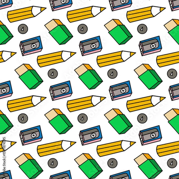Fototapeta pencil sharpener icon. Thin Linear Style Design Isolated On White Background