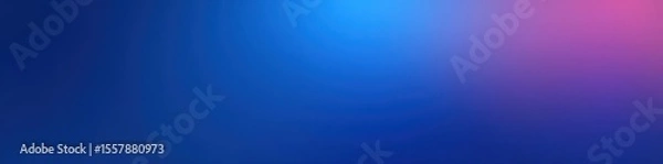 Obraz Abstract blue gradient backdrop, smooth transition from dark to light , intense, backdrop, design