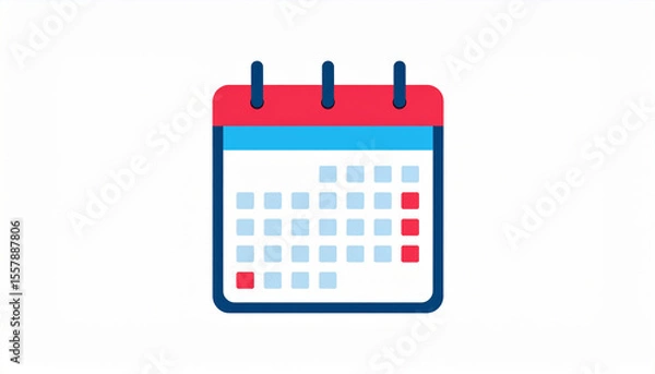 Obraz desktop calendar icon