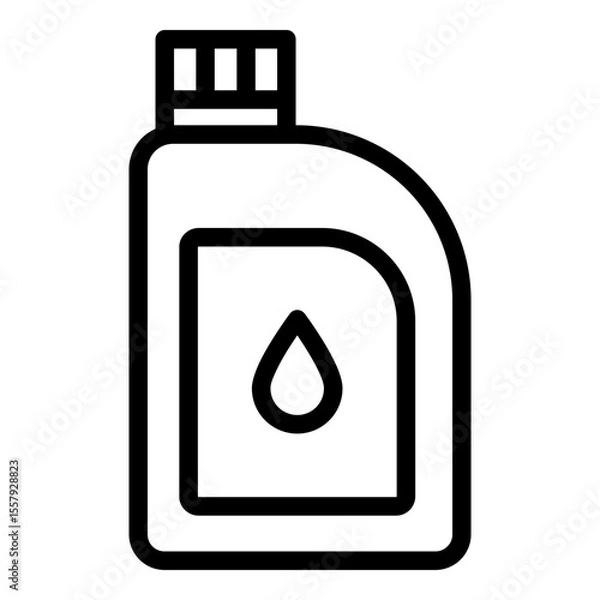 Obraz Engine oil icon. Vector line icon