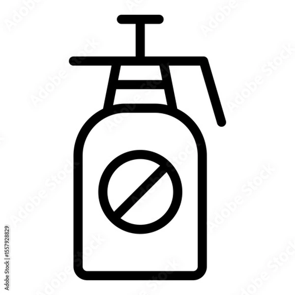 Obraz Pesticide icon. Vector line icon