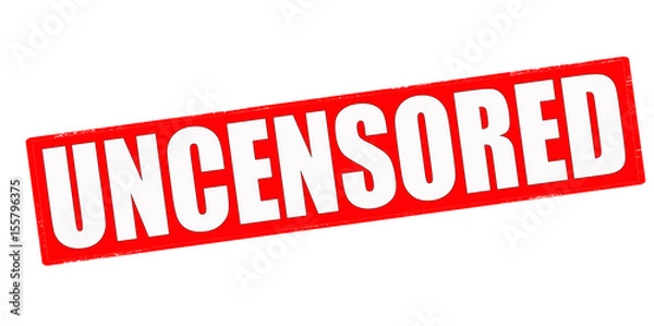 Fototapeta Uncensored