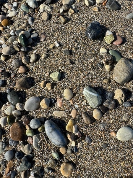 Obraz pebbles on the beach