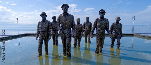 Obraz MacArthur Memorial Grounds, Palo, Leyte Philippines
