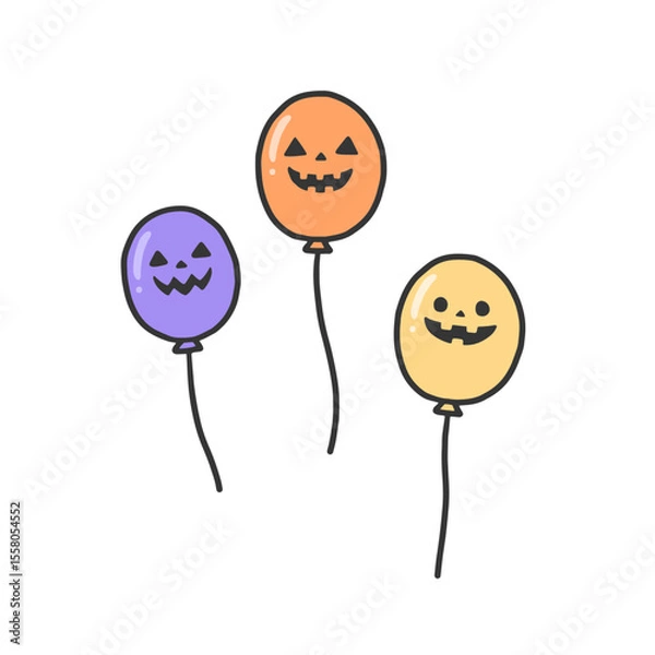 Fototapeta ハロウィンの風船