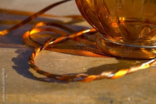 Obraz pumpkin shaped bronze orange decoration