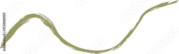 Obraz Hand Drawn Brush Line