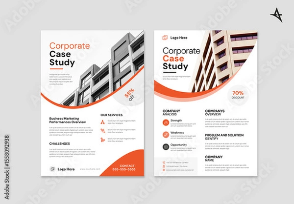 Obraz Corporate CaseStudy Template.