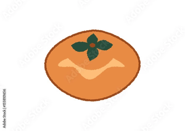 Obraz 柿のイラスト