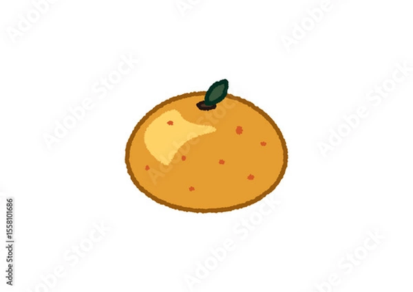 Obraz みかんのイラスト