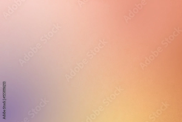 Fototapeta Colourful Pastel orange yellow gradation purple tone color paint on blank eco environmental friendly cardboard box paper texture background with space minimal simple style