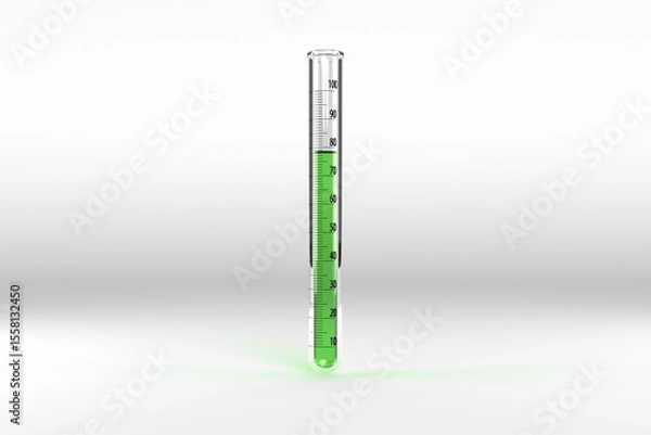 Obraz Test tube with chemical solution