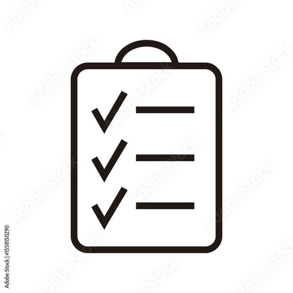 Fototapeta Assessment of Education and Learning web icons in line style. School, university, textbook, learning. Vector illustration.