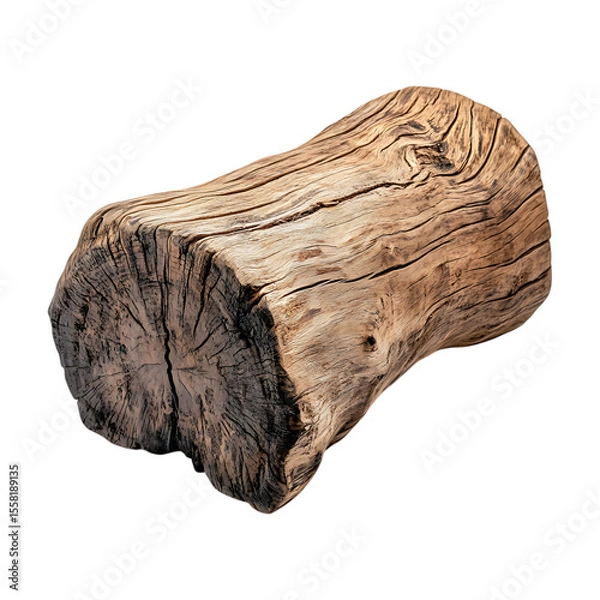 Obraz Ancient Fossilized Bone A CloseUp View of a Prehistoric Relic