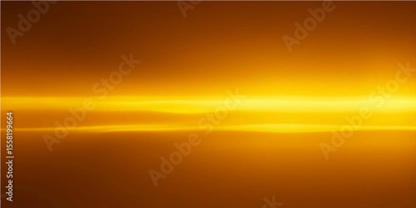 Obraz Abstract orange and yellow waves illustrate a bright, fiery energy with a glowing gradient design