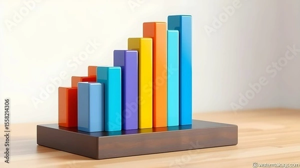 Obraz business graph