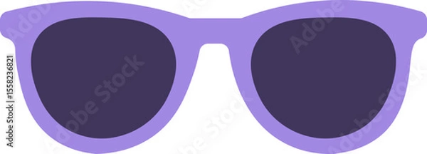 Obraz purple sunglasses