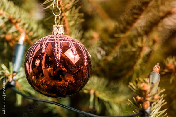 Fototapeta Christbaumkugel