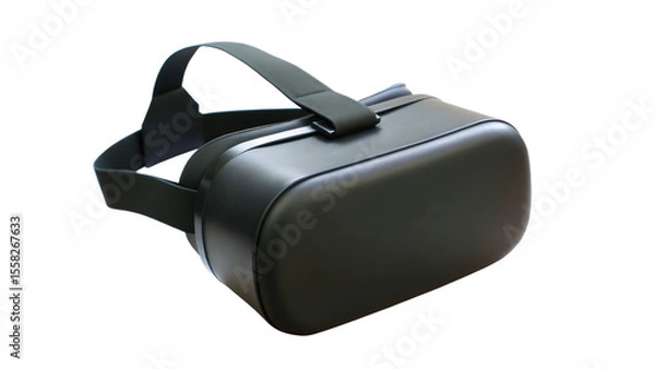 Obraz 3D illustration Virtual reality headset design.
