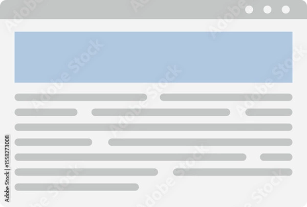 Obraz Newspaper Article Layout