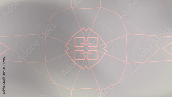 Fototapeta Minimalist abstract background with geometric shapes and light colors