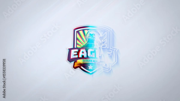 Obraz Bright Logo Reveal