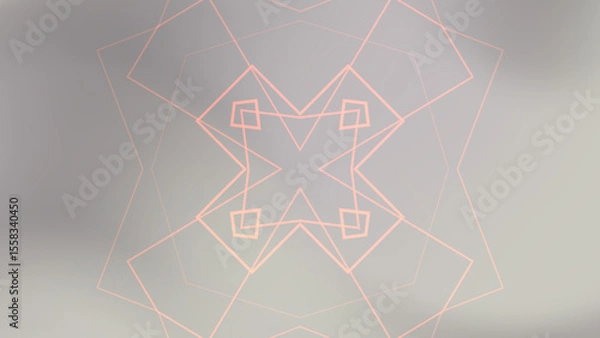 Fototapeta Elegant Geometric Abstract Pattern in Light Gray and Pink for Backgrounds