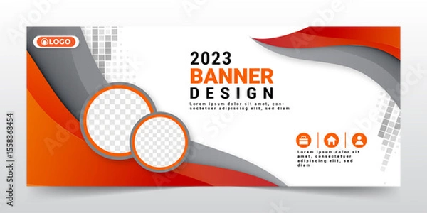 Obraz 6. Free vector modern set of colorful abstract banners