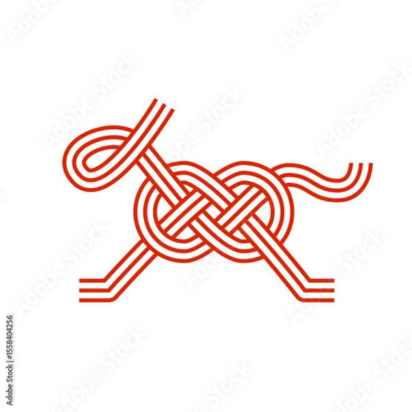 Fototapeta 午年の水引