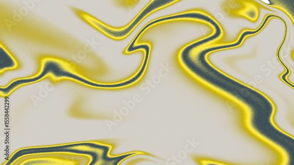 Fototapeta Gradient noise with Golden Swirls Abstract Fluid Art Texture