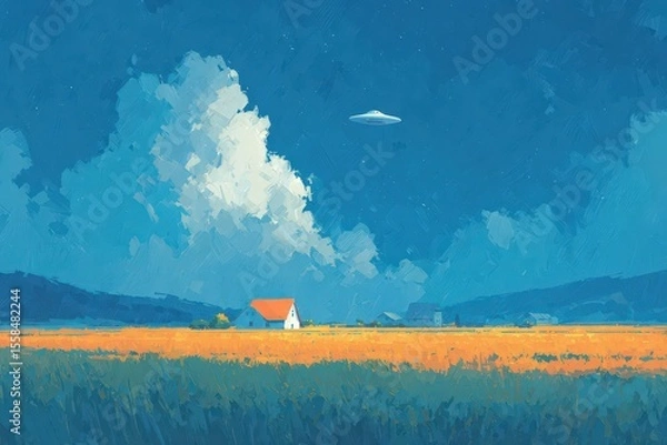 Fototapeta space man astronaut transparent background statue robot three-dimensional sculpture cyborg soldier isolated helmet metal. Beautiful simple AI generated image