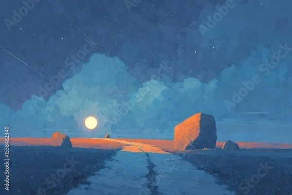 Fototapeta space man astronaut transparent background statue robot three-dimensional sculpture cyborg soldier isolated helmet metal. Beautiful simple AI generated image