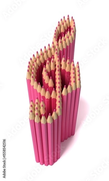 Obraz 鉛筆で作られたト音記号