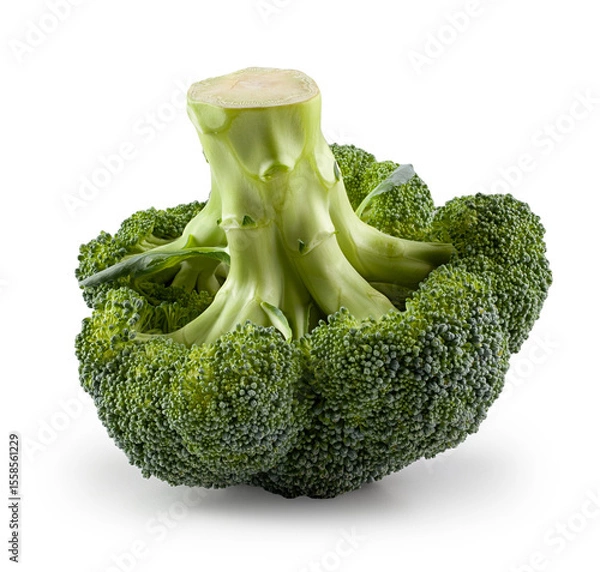 Obraz Fresh broccoli without background