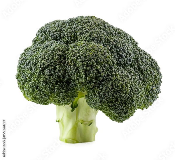 Obraz Broccoli without background. Packaging design element