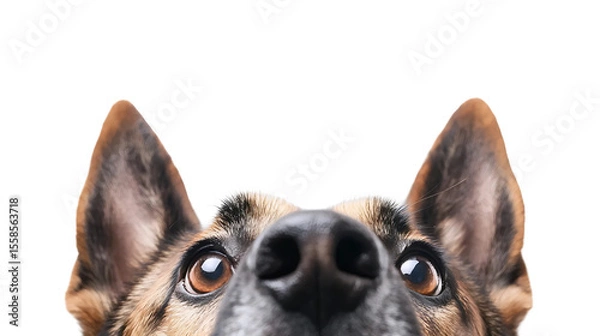 Obraz Focused Dog Stare