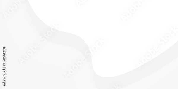 Fototapeta abstract white background with gradient color and artistic dynamic line decoration
