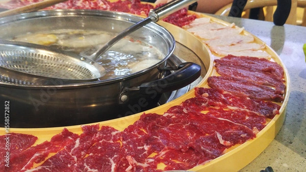 Obraz Beef Hot Pot