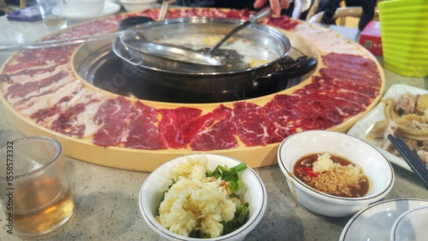 Obraz Beef Hot Pot