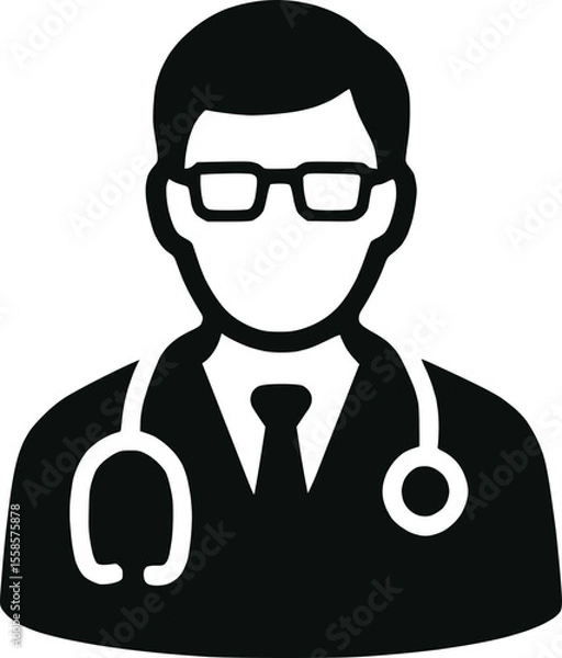 Fototapeta Doctor, Vector Icon