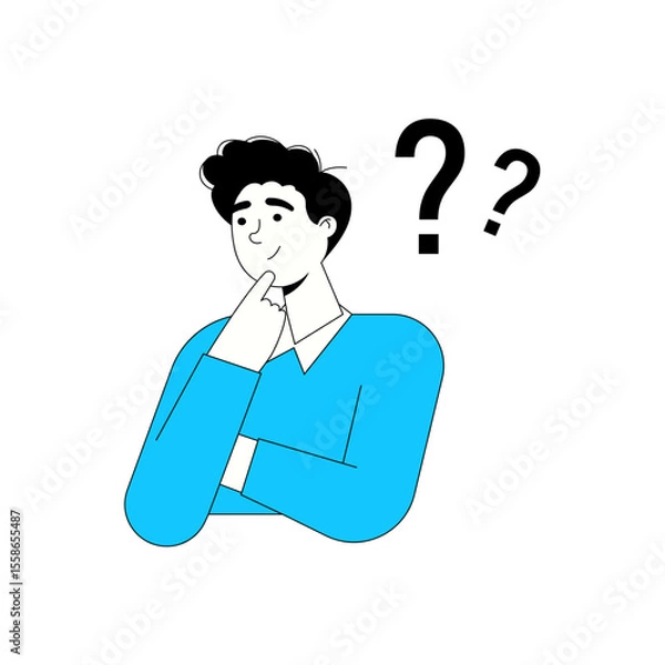 Obraz People Business Concept Illustration