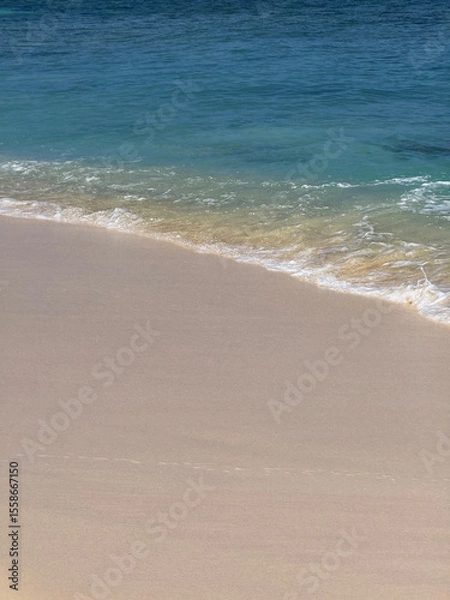 Fototapeta waves on the beach