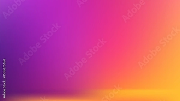 Fototapeta Autumn color gradation with blurred soft color gradients. Vector gradient background illustration