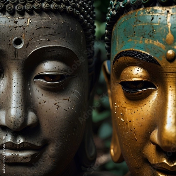 Obraz buddha, temple, inner peace, mind set, 