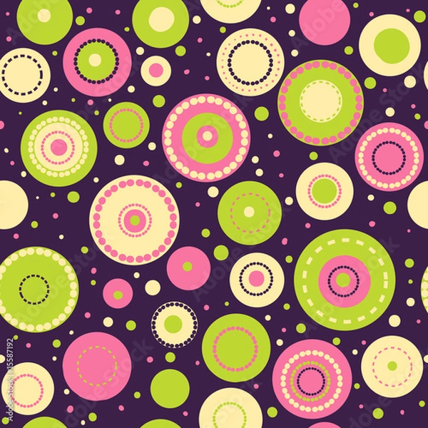 Obraz Bright modern seamless pattern