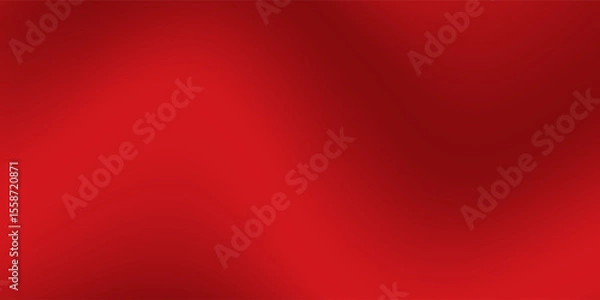 Obraz Abstract red gradient background, light and shadow on the backdrop with dimensions, hot tone wall with intense color, horizontal wallpaper.