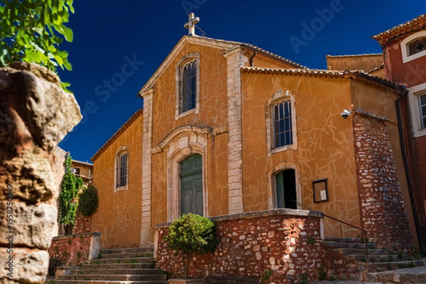 Obraz Kirche in Roussillon (Vaucluse)