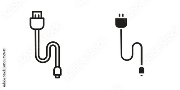Obraz Phone cable icon